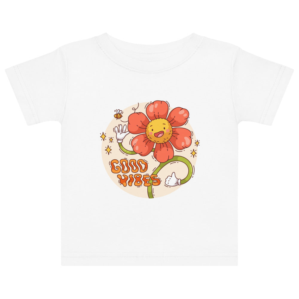 Good vides | Baby Jersey T-Shirt | Rabbit Skins 3322
