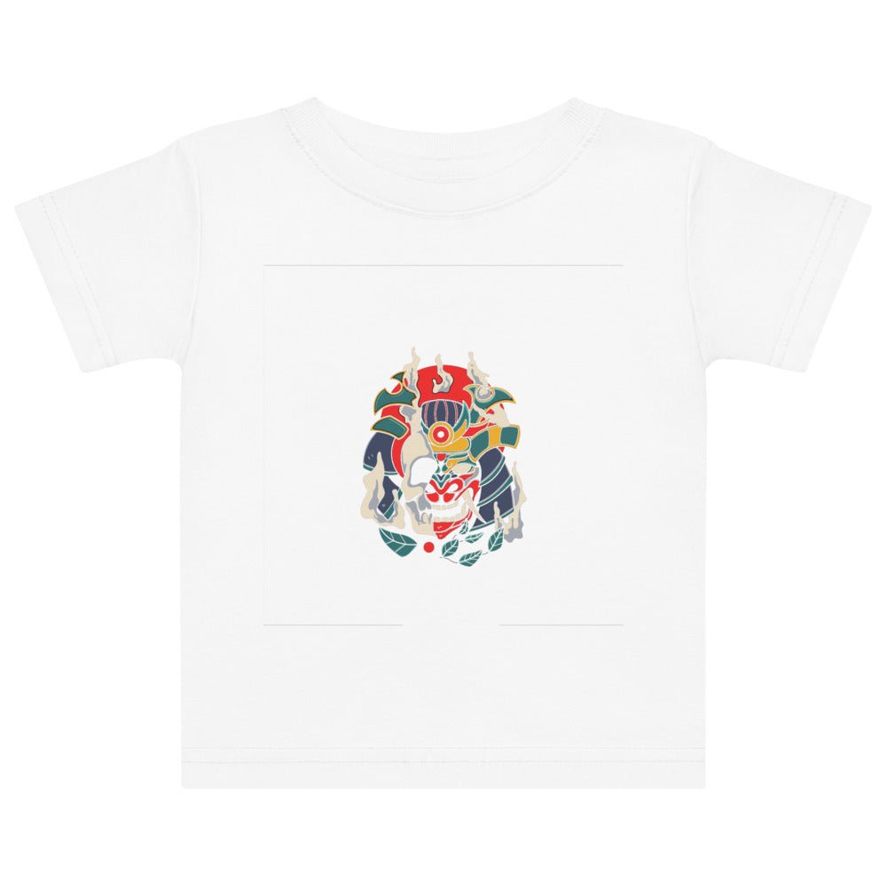 Samurai skull | Baby Jersey T-Shirt | Rabbit Skins 3322