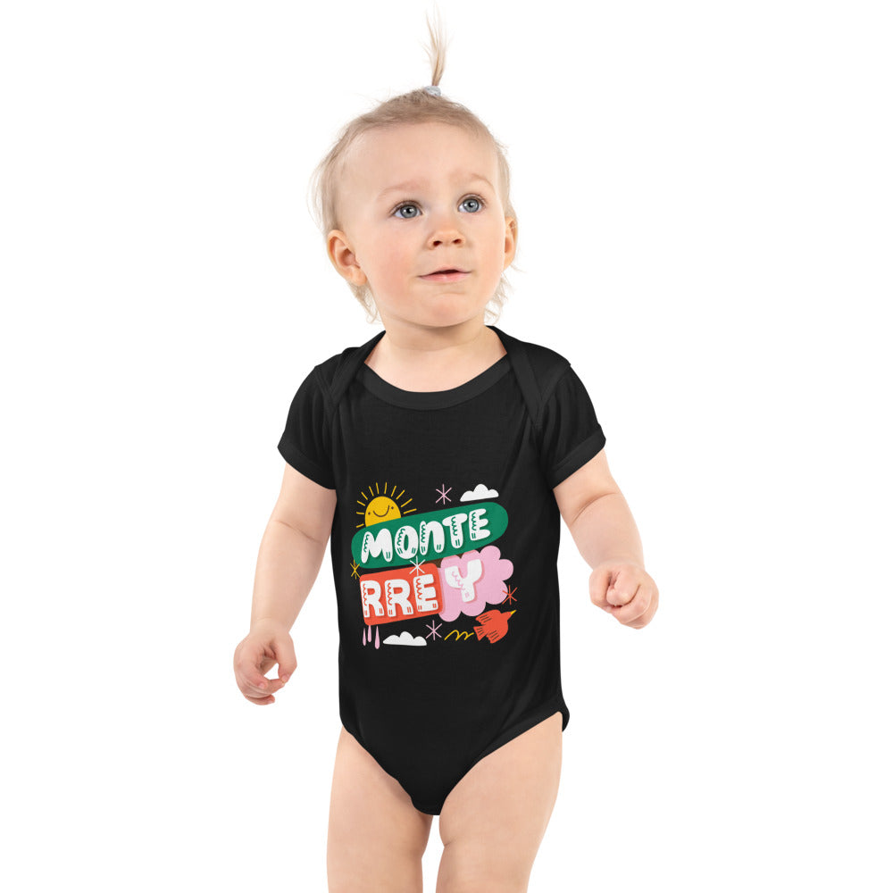 Monte rrey | Baby Short Sleeve Bodysuit | Rabbit Skins 4400