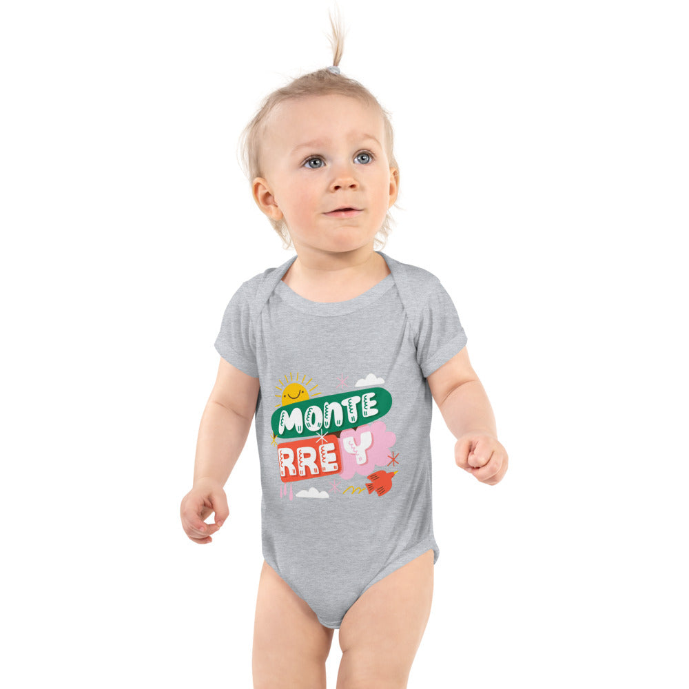 Monte rrey | Baby Short Sleeve Bodysuit | Rabbit Skins 4400