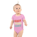 Find the beauty in every day | Baby Short Sleeve Bodysuit | Rabbit Skins 4400