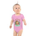 Flow with life | Baby Short Sleeve Bodysuit | Rabbit Skins 4400