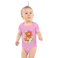 Good vides | Baby Short Sleeve Bodysuit | Rabbit Skins 4400
