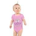 Rainbow - Everything will be ok | Baby Short Sleeve Bodysuit | Rabbit Skins 4400