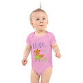 Orange fox - Ẹnoy the day | Baby Short Sleeve Bodysuit | Rabbit Skins 4400