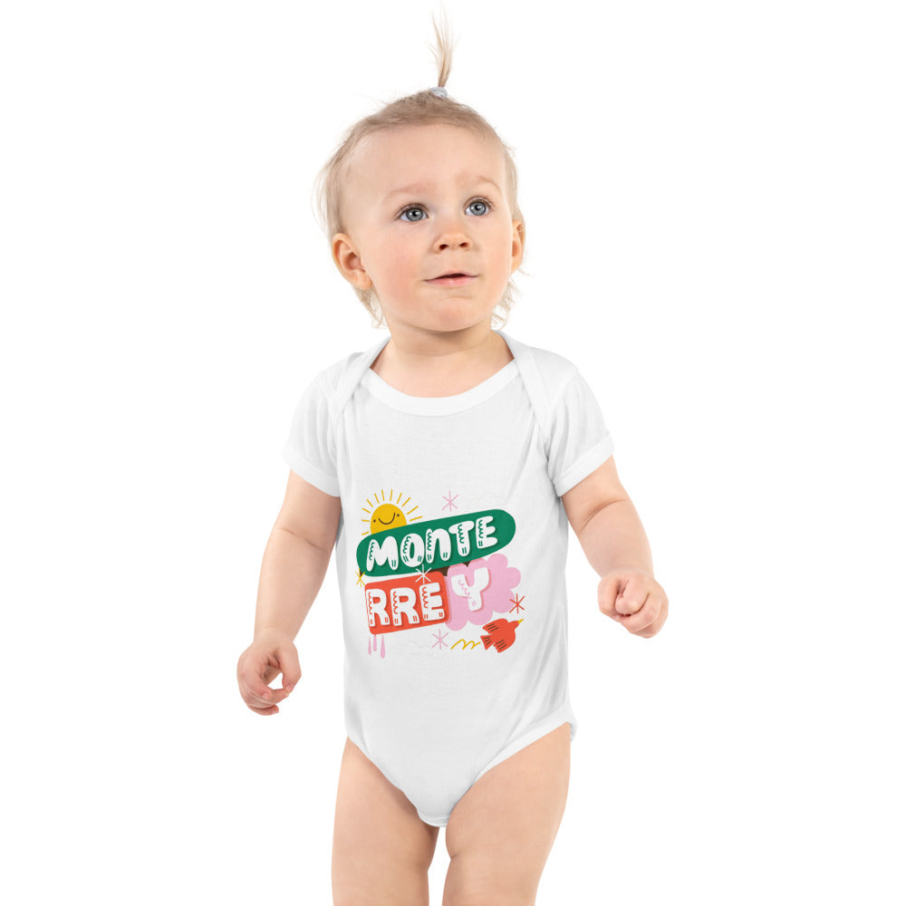 Monte rrey | Baby Short Sleeve Bodysuit | Rabbit Skins 4400