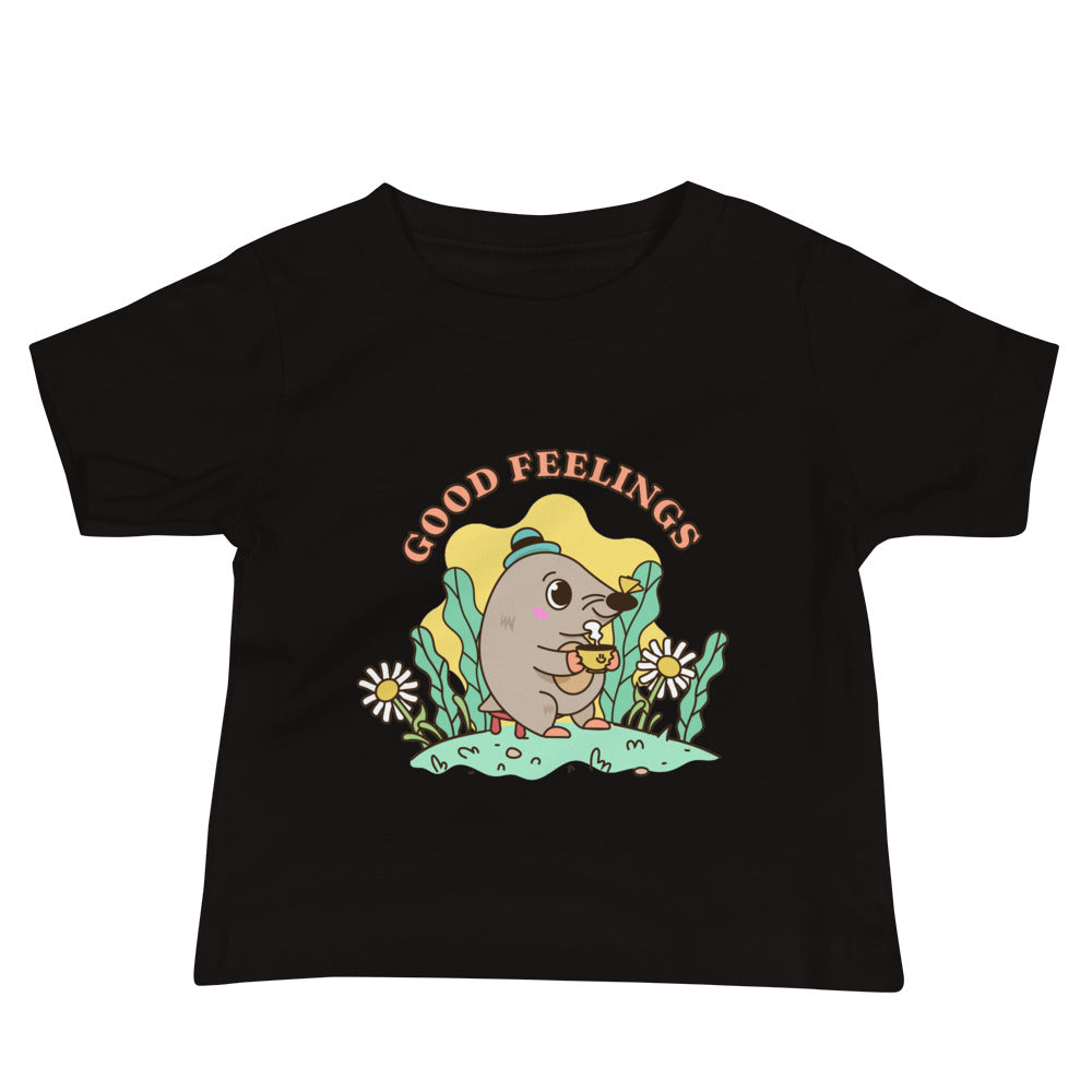 Good feelings | Baby Staple Tee | Bella + Canvas 3001B