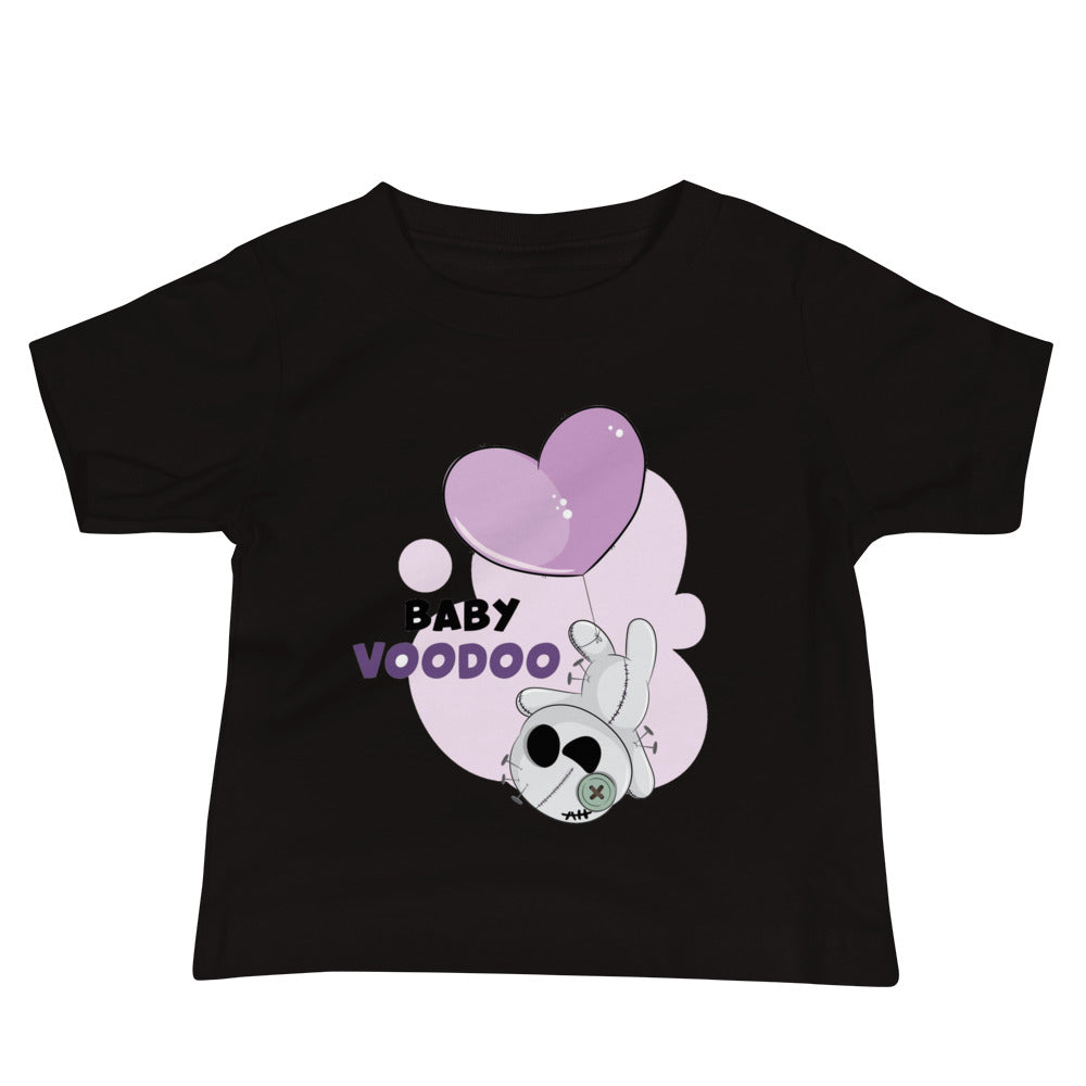 Ted heart - Baby voodoo | Baby Staple Tee | Bella + Canvas 3001B