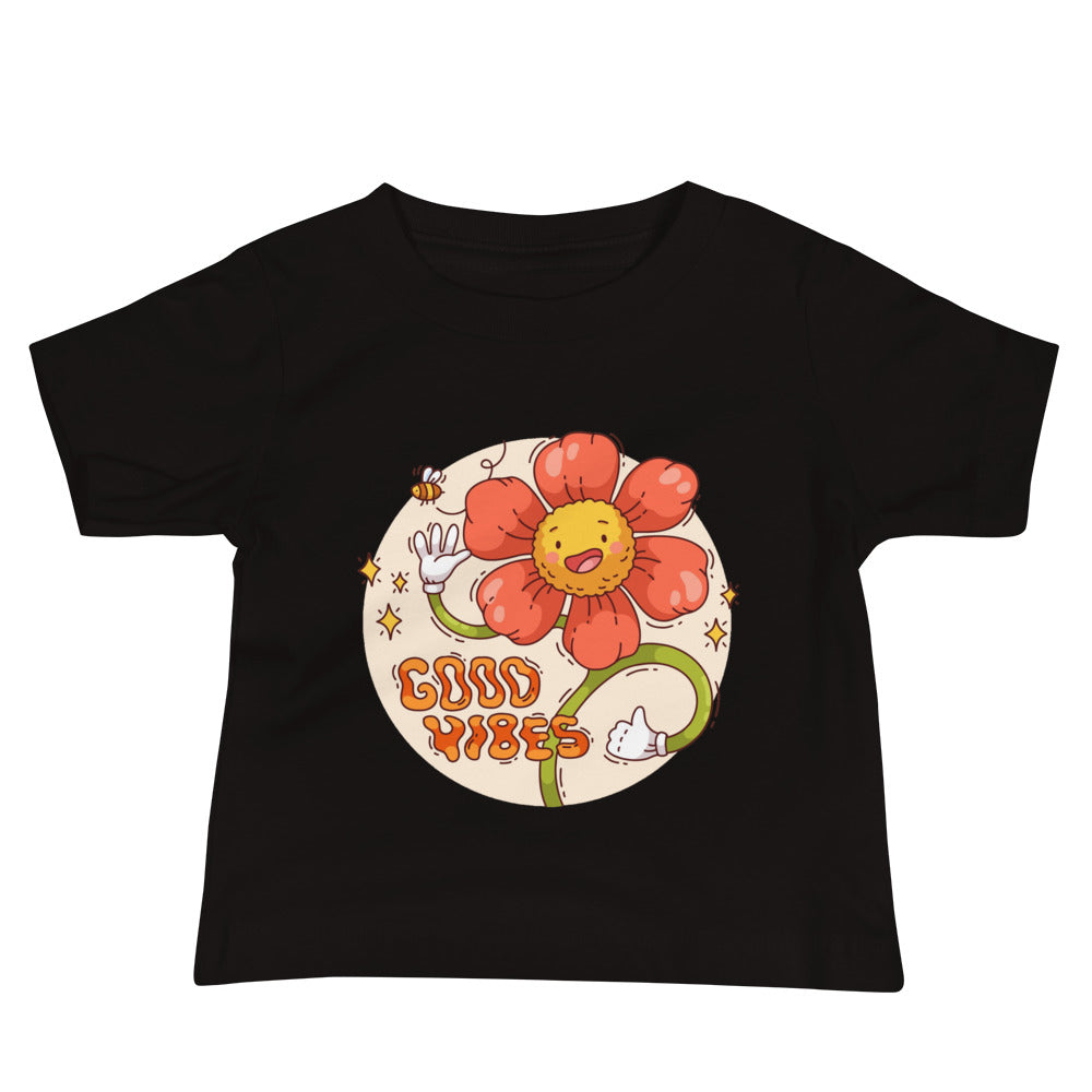 Good vides | Baby Staple Tee | Bella + Canvas 3001B