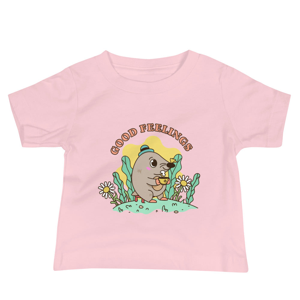 Good feelings | Baby Staple Tee | Bella + Canvas 3001B