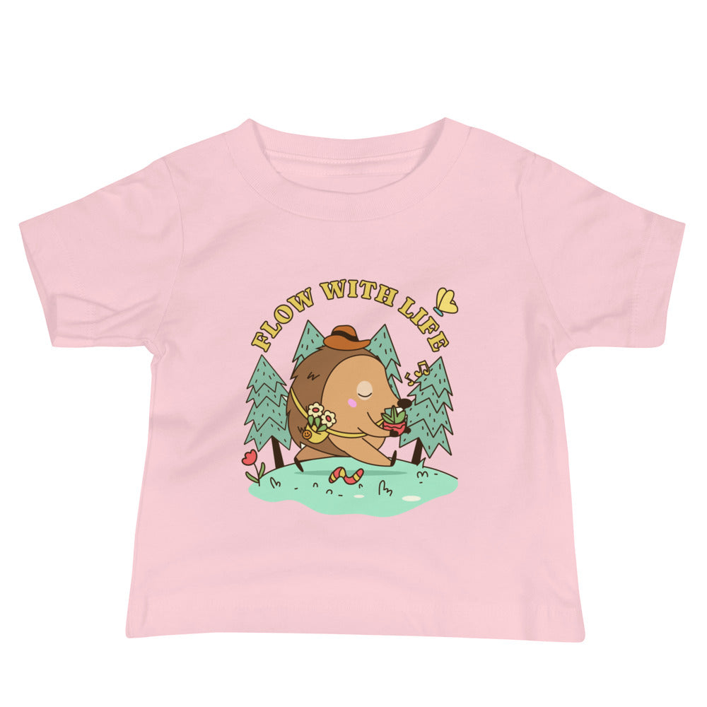 Flow with life | Baby Staple Tee | Bella + Canvas 3001B