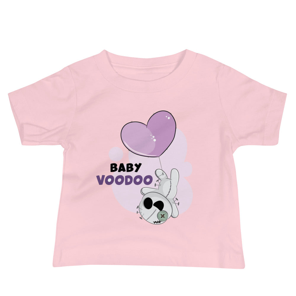 Ted heart - Baby voodoo | Baby Staple Tee | Bella + Canvas 3001B