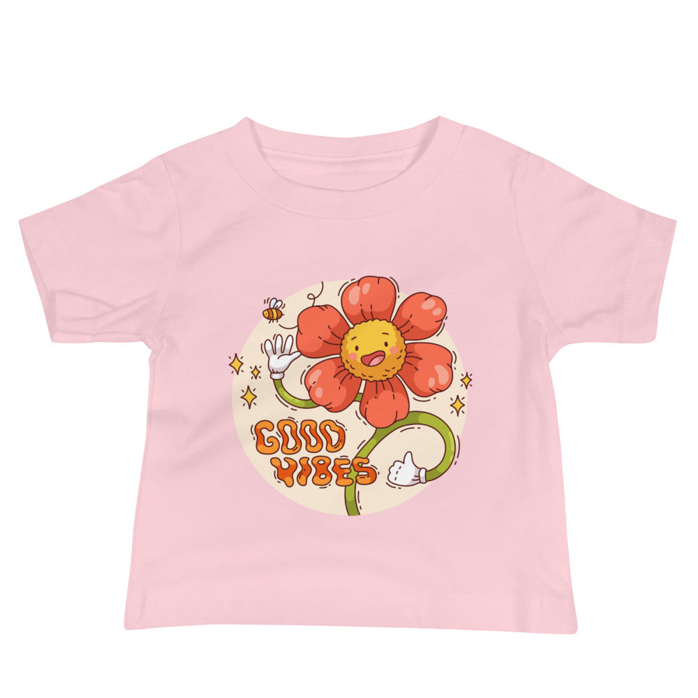 Good vides | Baby Staple Tee | Bella + Canvas 3001B