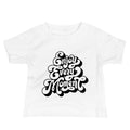 Enjoy every moments white | Baby Staple Tee | Bella + Canvas 3001B