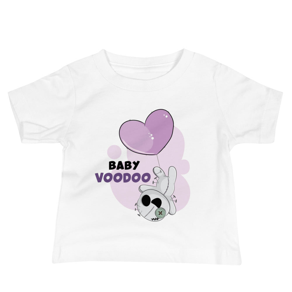 Ted heart - Baby voodoo | Baby Staple Tee | Bella + Canvas 3001B