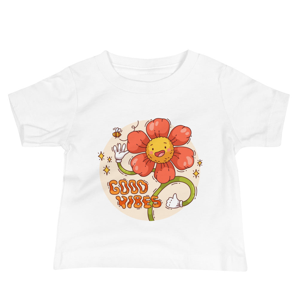 Good vides | Baby Staple Tee | Bella + Canvas 3001B