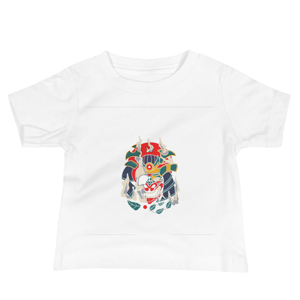 Samurai skull | Baby Staple Tee | Bella + Canvas 3001B