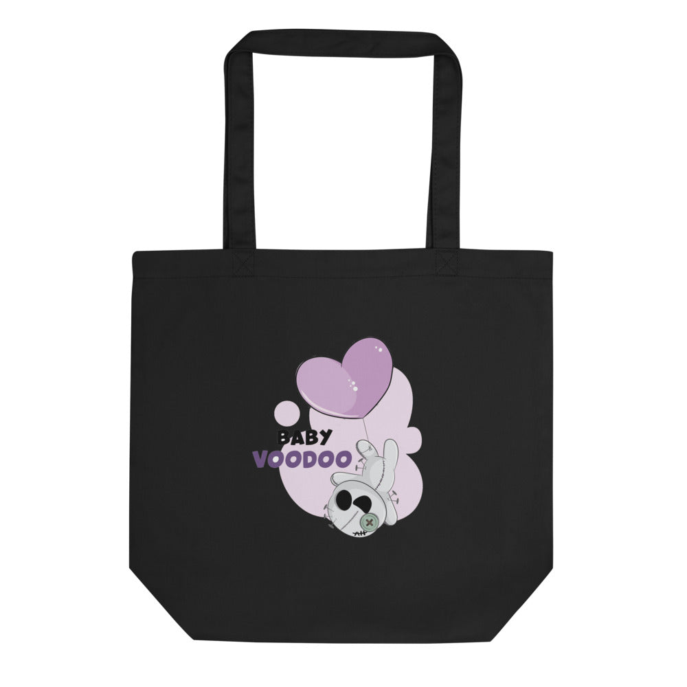 Ted heart - Baby voodoo | Eco Tote Bag | Econscious EC8000