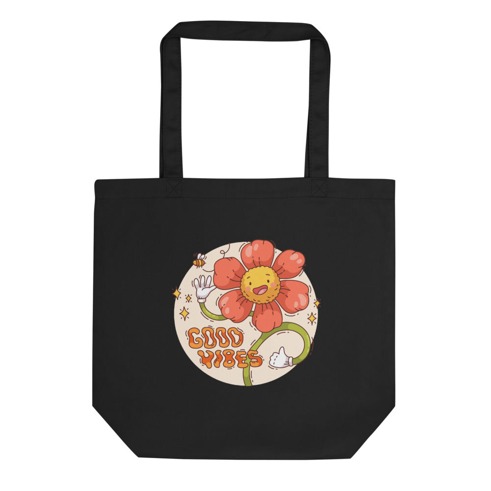 Good vides | Eco Tote Bag | Econscious EC8000