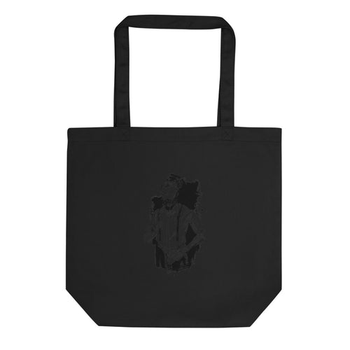 Black & White bearded man suit | Eco Tote Bag | Econscious EC8000