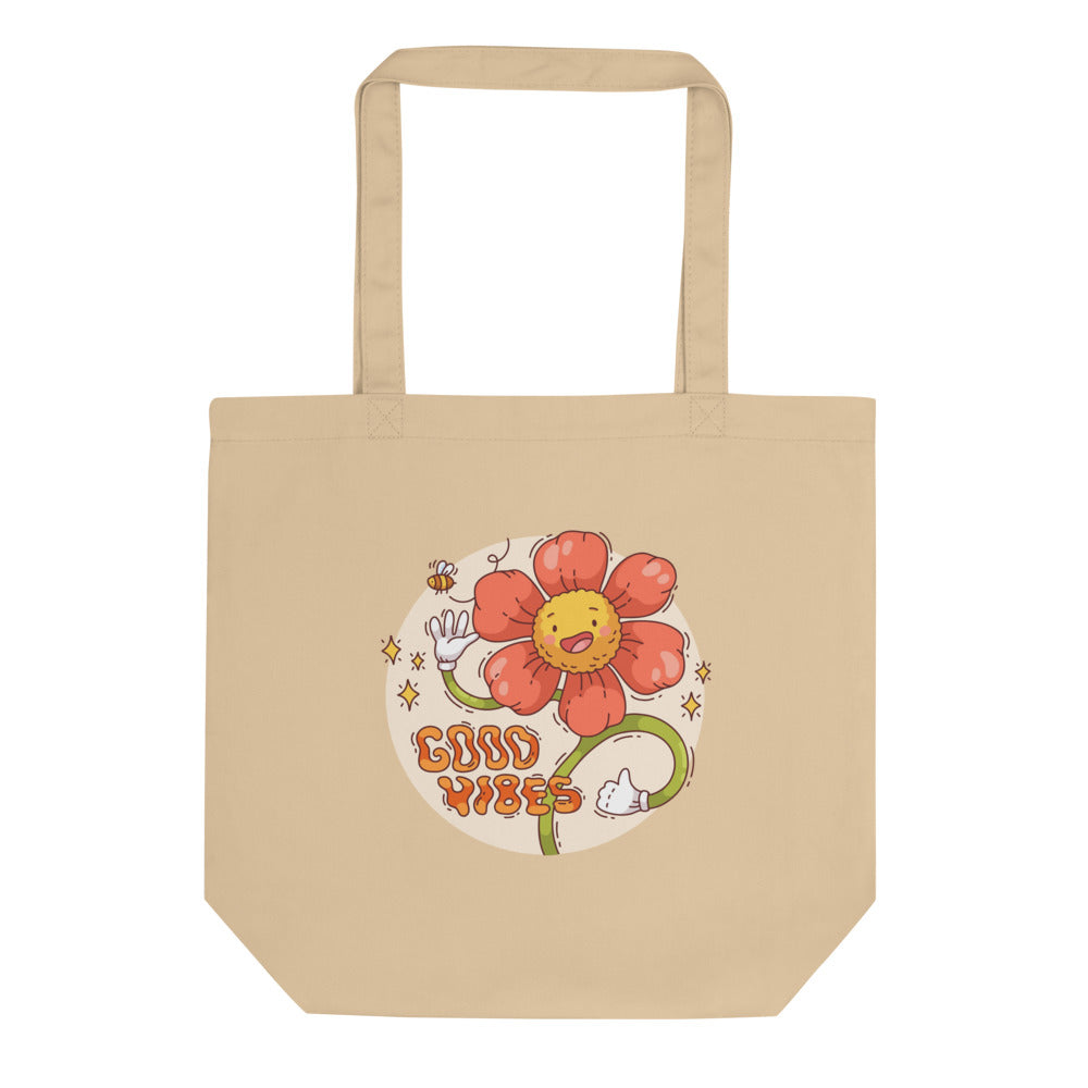 Good vides | Eco Tote Bag | Econscious EC8000