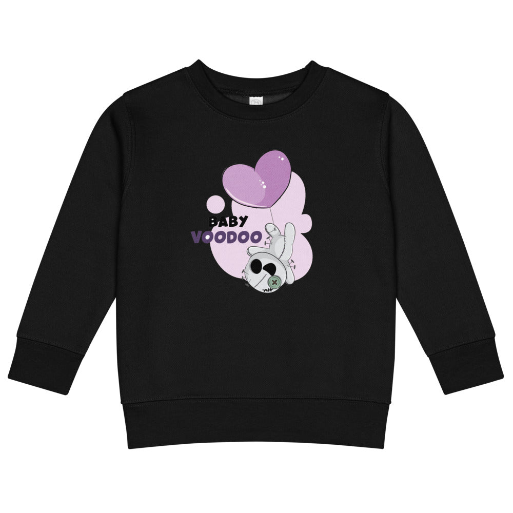Ted heart - Baby voodoo | Kids Crew Neck Sweatshirt | Rabbit Skins 3317