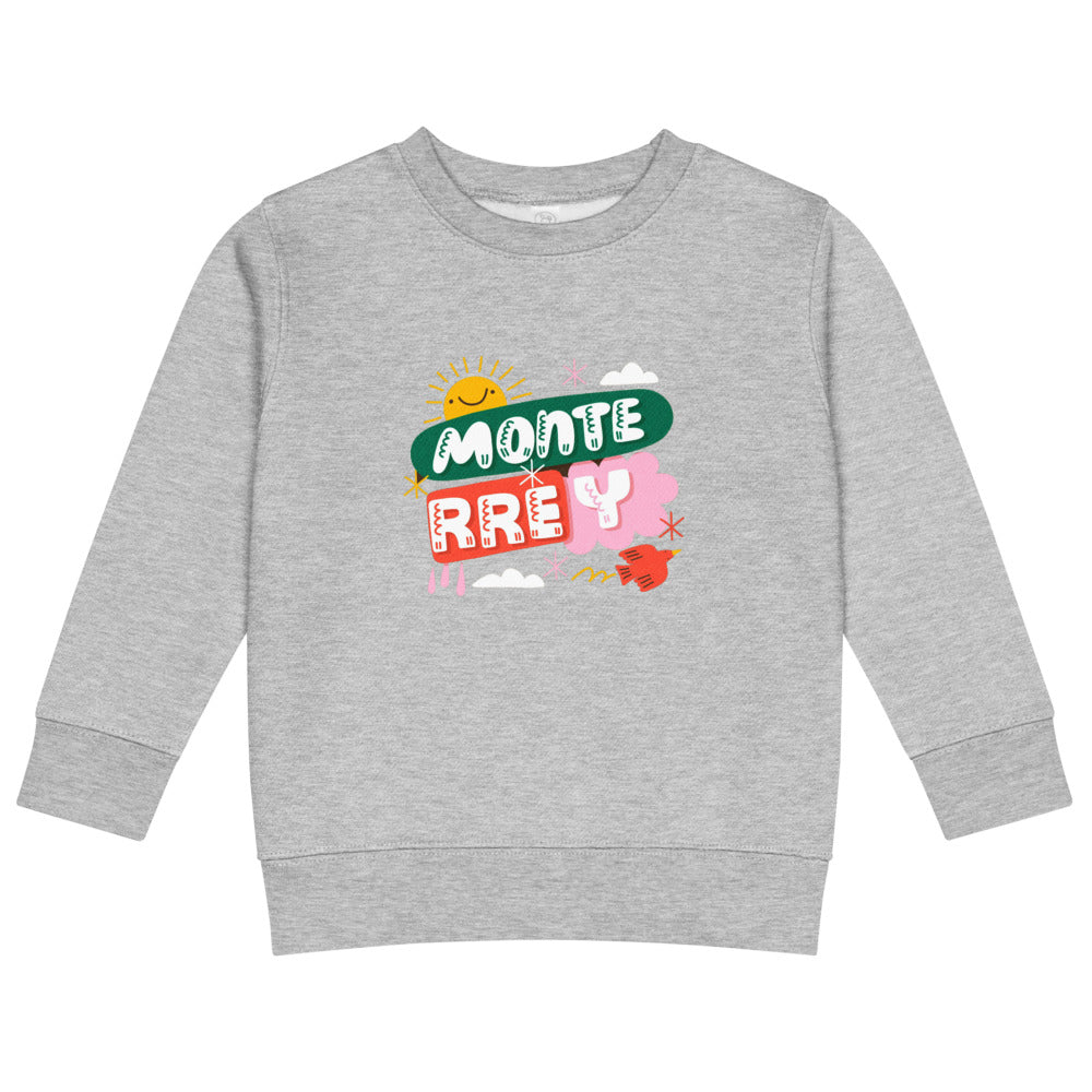 Monte rrey | Kids Crew Neck Sweatshirt | Rabbit Skins 3317