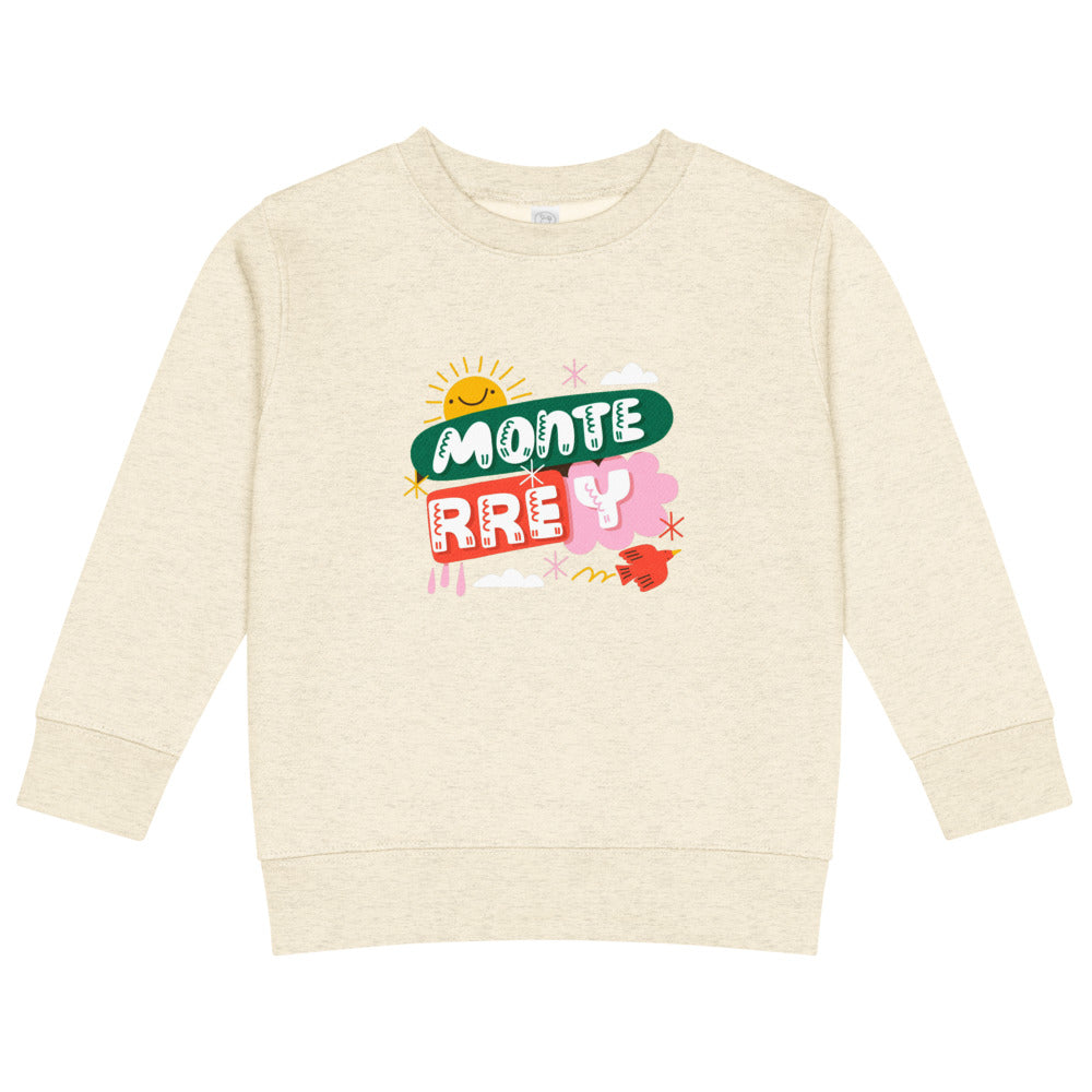 Monte rrey | Kids Crew Neck Sweatshirt | Rabbit Skins 3317