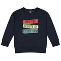 Find the beauty in every day | Kids Crew Neck Sweatshirt | Rabbit Skins 3317