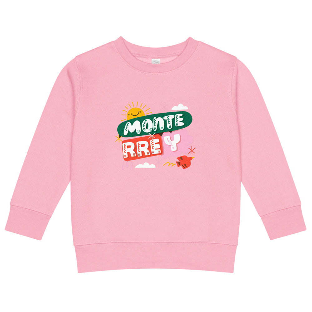 Monte rrey | Kids Crew Neck Sweatshirt | Rabbit Skins 3317