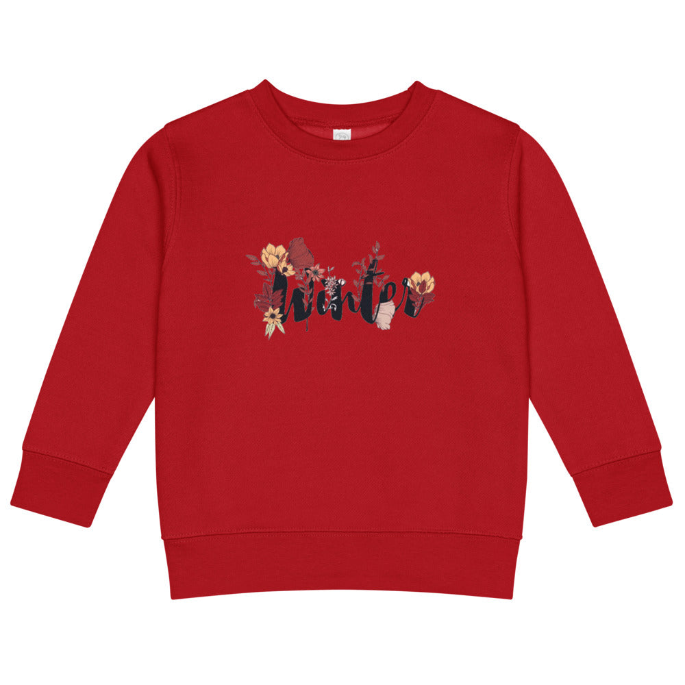 Winter | Kids Crew Neck Sweatshirt | Rabbit Skins 3317