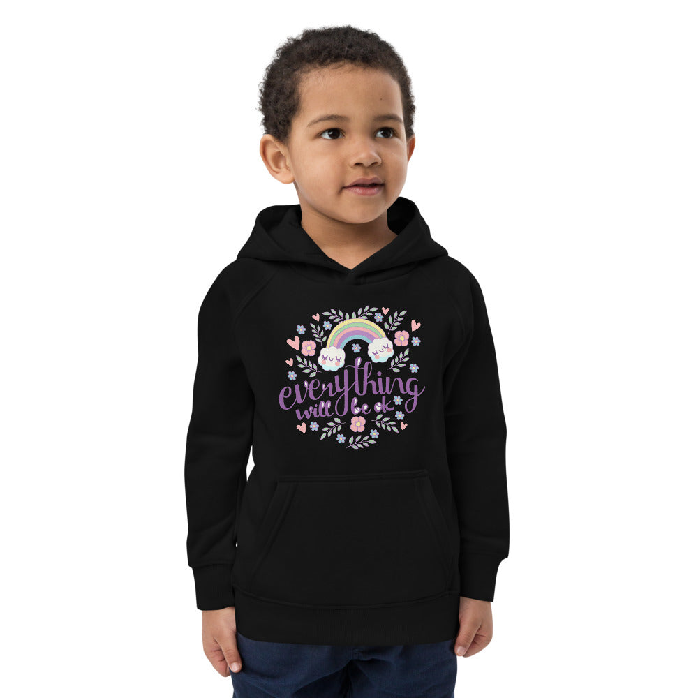 Rainbow - Everything will be ok | Kids Eco Hoodie | SOL'S 03576