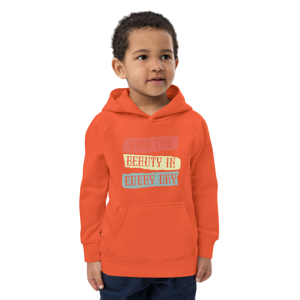 Find the beauty in every day | Kids Eco Hoodie | SOL'S 03576