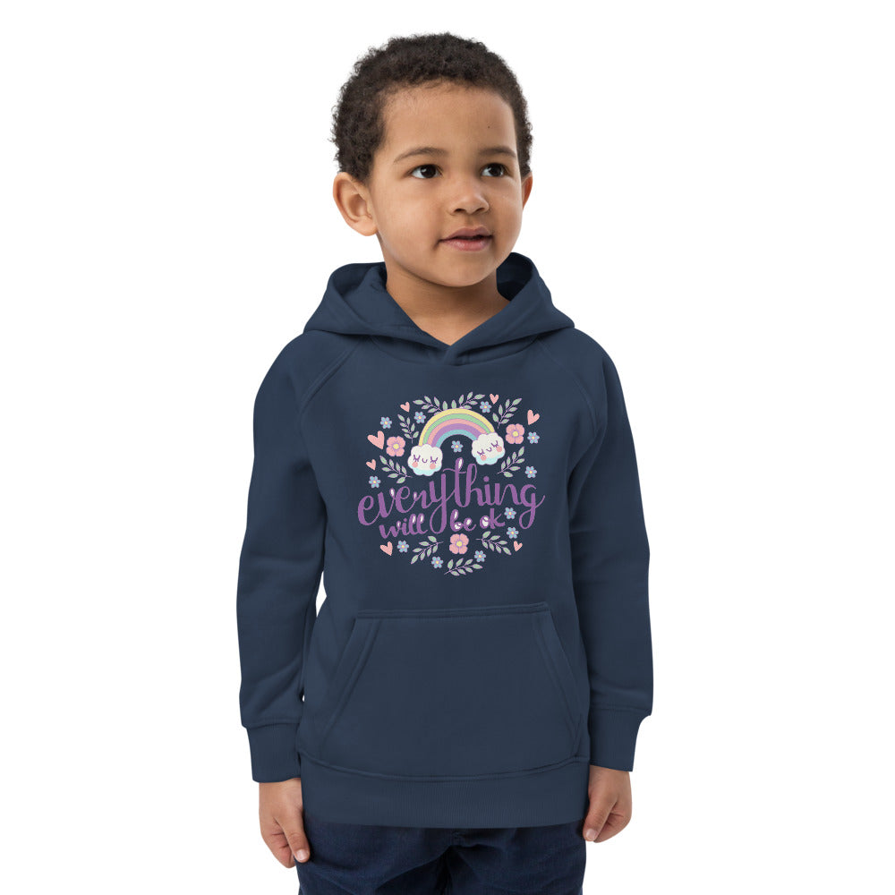 Rainbow - Everything will be ok | Kids Eco Hoodie | SOL'S 03576