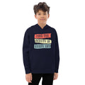 Find the beauty in every day | Kids Fleece Hoodie | Cotton Heritage Y2550