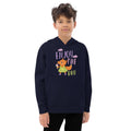 Orange fox - Ẹnoy the day | Kids Fleece Hoodie | Cotton Heritage Y2550
