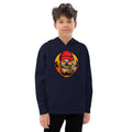 Bearded man | Kids Fleece Hoodie | Cotton Heritage Y2550