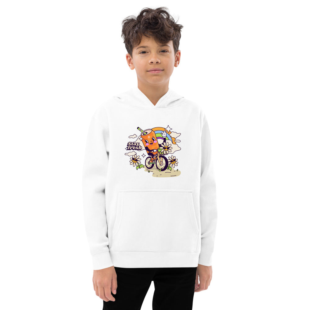 Stay fresh | Kids Fleece Hoodie | Cotton Heritage Y2550