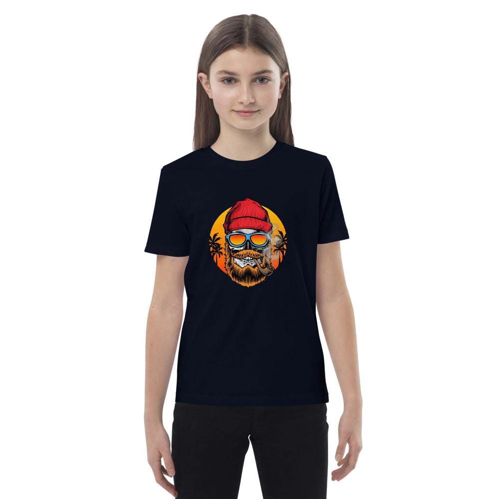Bearded man | Kids Organic Cotton Mini Creator 2.0 T-Shirt | Stanley/Stella STTK184
