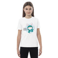 Green rabbit - HIP HIP HOORAAAY | Kids Organic Cotton Mini Creator 2.0 T-Shirt | Stanley/Stella STTK184