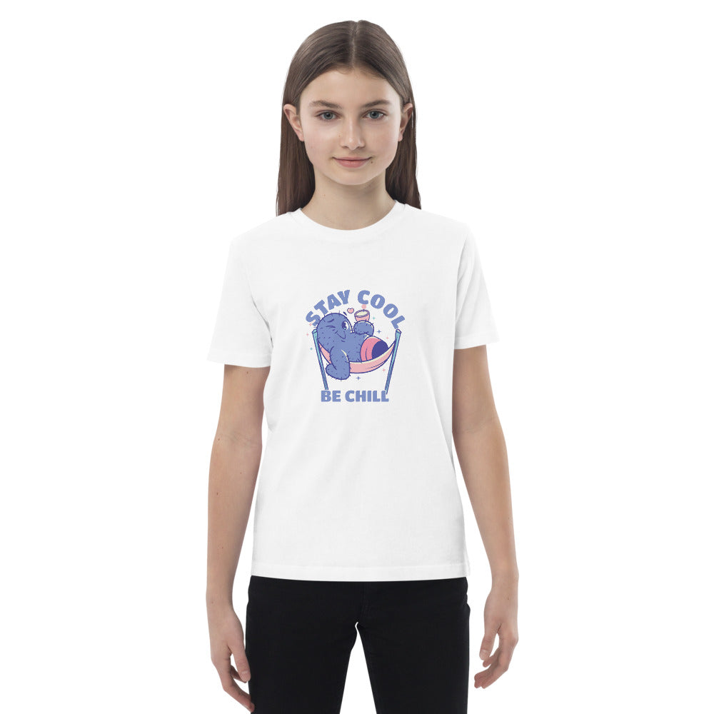 Stay cool be chill | Kids Organic Cotton Mini Creator 2.0 T-Shirt | Stanley/Stella STTK184