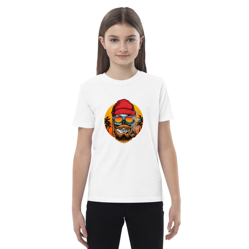 Bearded man | Kids Organic Cotton Mini Creator 2.0 T-Shirt | Stanley/Stella STTK184