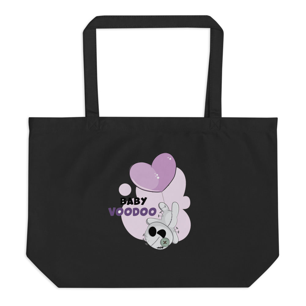 Ted heart - Baby voodoo | Large Eco Tote | Econscious EC8001