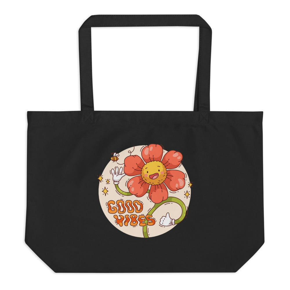 Good vides | Large Eco Tote | Econscious EC8001