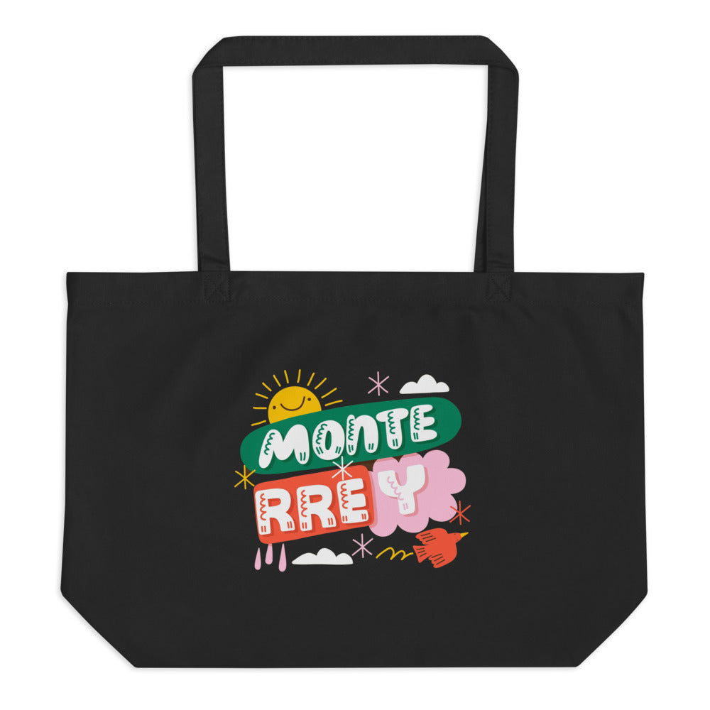 Monte rrey | Large Eco Tote | Econscious EC8001
