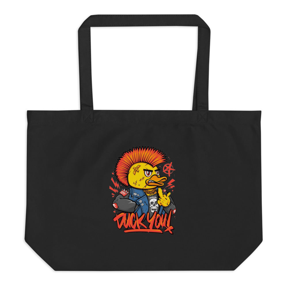 Duck you | Large Eco Tote | Econscious EC8001