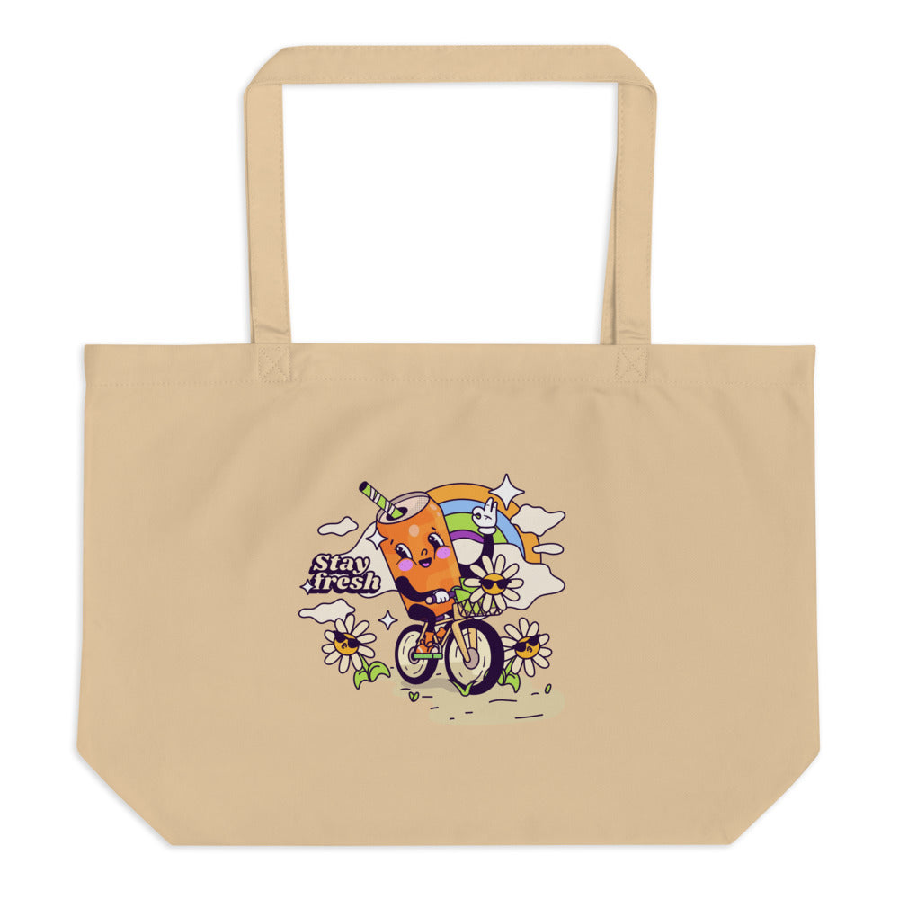 Stay fresh | Large Eco Tote | Econscious EC8001