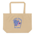 Stay cool be chill | Large Eco Tote | Econscious EC8001