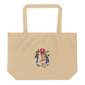 Samurai skull | Large Eco Tote | Econscious EC8001