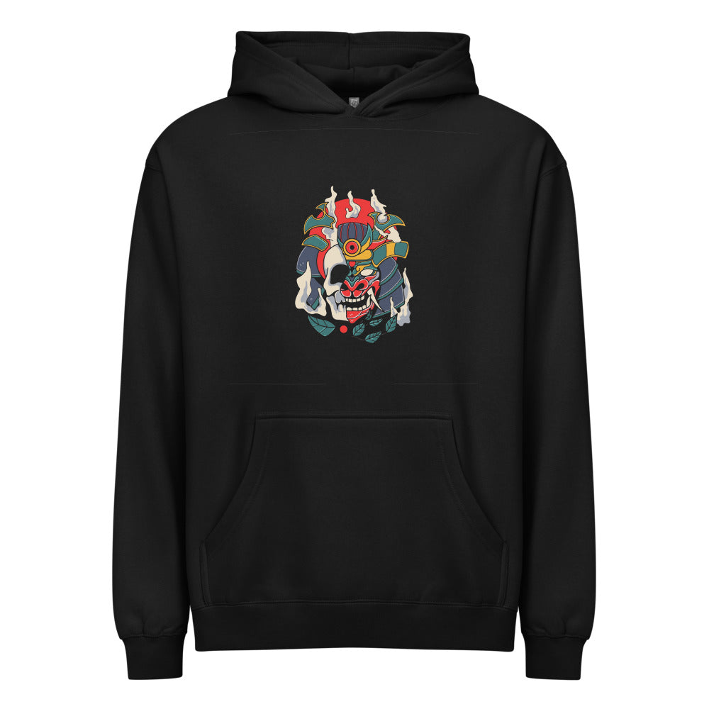 Samurai skull | Men's Box Hoodie I Cotton Heritage M2635